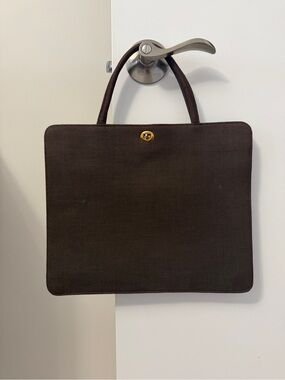 Vintage Margaret Smith brown handbag